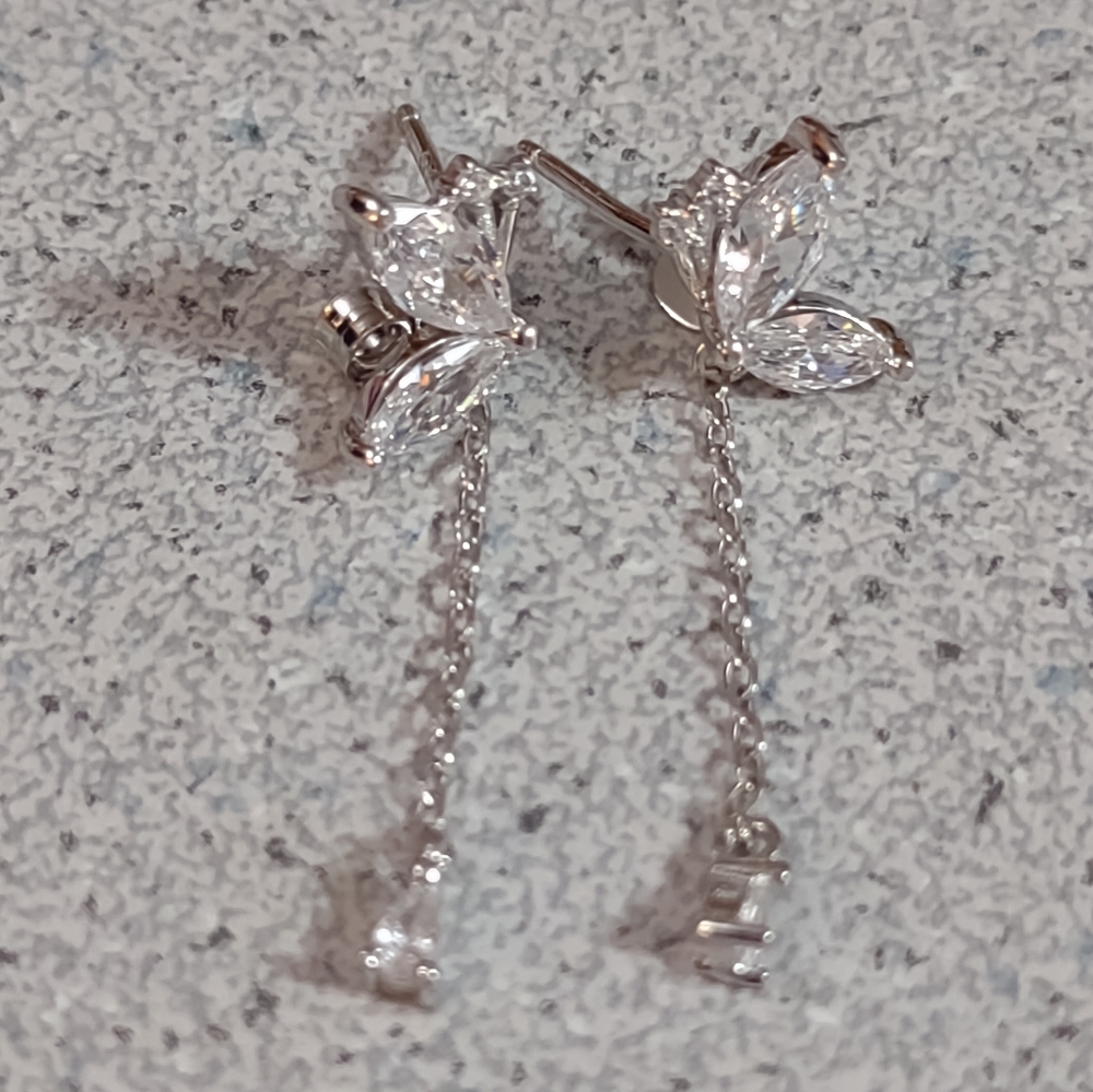 Firm Final Price!*Sterling/CZ Butterfly